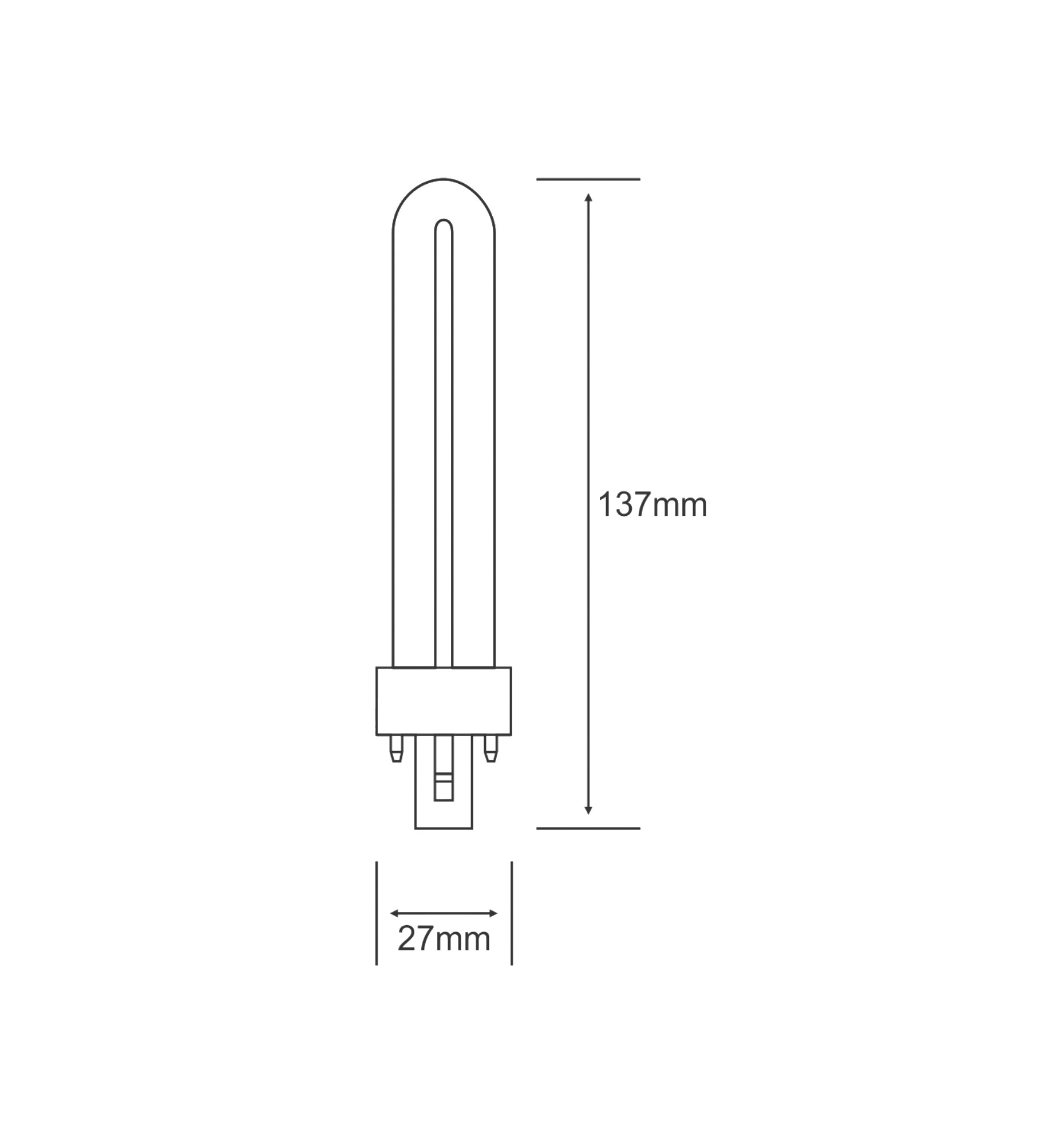 Bona-S Pro Fluorescent w/o Ballast Luxram Single Turn